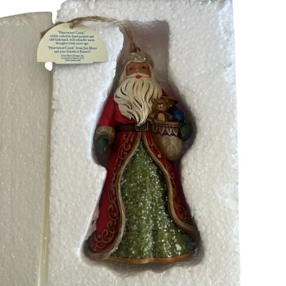 Jim Shore Heartwood Creek Victorian Santa Hanging Ornament New in Box - Picture 1 of 5